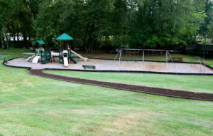 Playground in summer at Loreley Resort